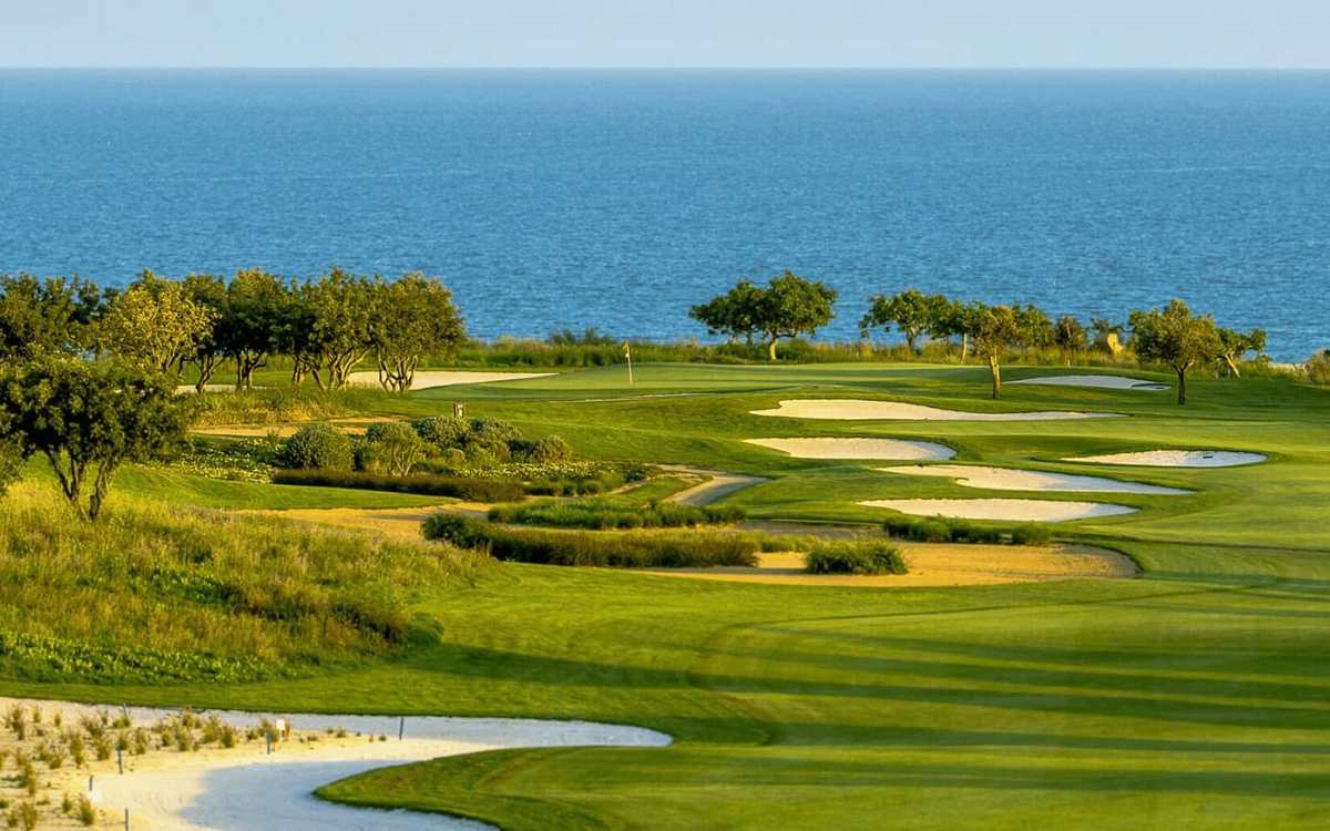Parcours de golf en bord d’océan au Portugal